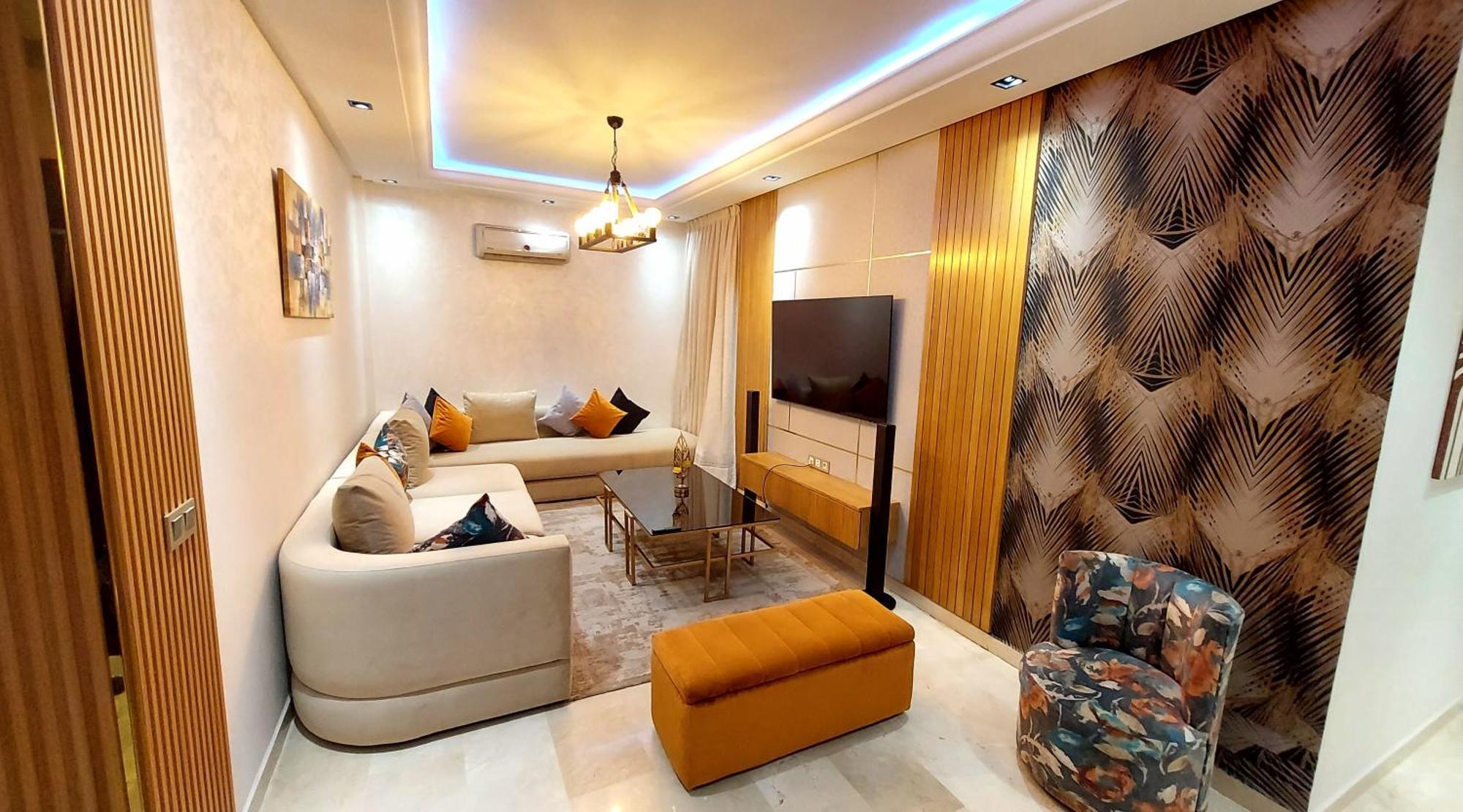Luxury Downtown Apartment Of 80M2 In Front Of Hassan 2 Mosque And Sea From Family , Pour Famille , Interdit Couples Araabic Non Marie, Forbidden Unmarried Araabic Couples Basement Car Park Casablanca Eksteriør bilde